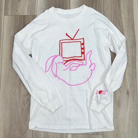 Harry Styles Love on tour 2022 long sleeve casual top size small - Picture 2 of 7